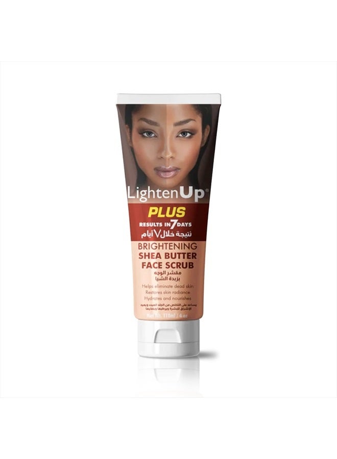omic lightenup LightenUp Brightening Face Wash - 4 fl oz / 118 ml - Face Scrub Exfoliator, Natural Shower Gel, with Coconut Oil, Papaya, Shea Butter for All Skin Types - Image 1