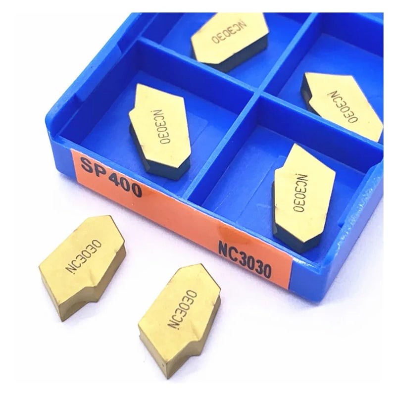 SP400 NC3020 كربيد أدوات تفريز الأخاديد 10 قطع أدوات خراطة - Image 5