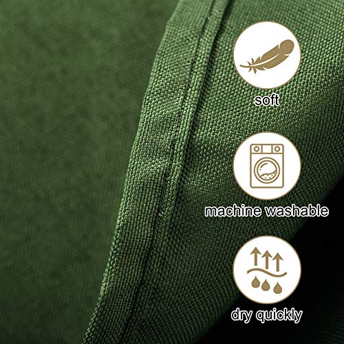 Ascoza 2pack 90 Inch Willow Round Tablecloth in Washable Polyester Fabric for Wedding/Banquet/Restaurant/Parties - Image 4