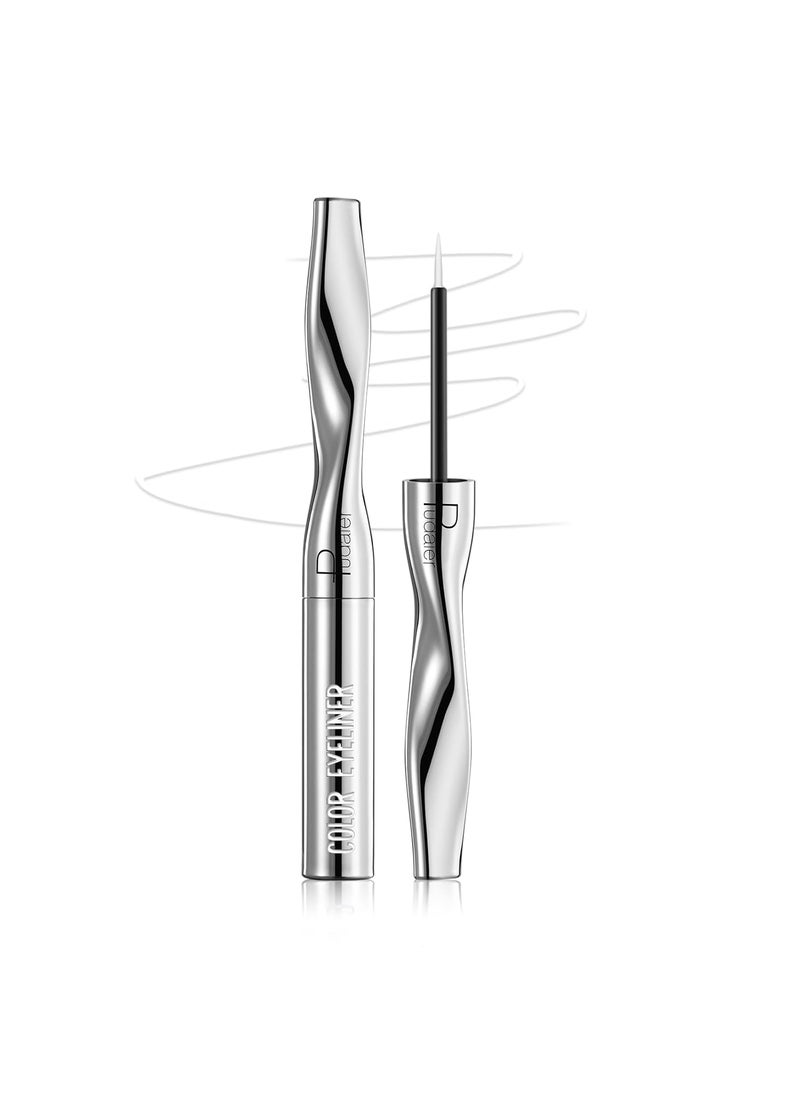 LACHAVA - Liquid Eyeliner, Easy to Color Glitter and Matte Precision Fine Tip Eye Liner Makeup, No Flaking, No Smudging, Waterproof and Long Lasting (White) - Image 1