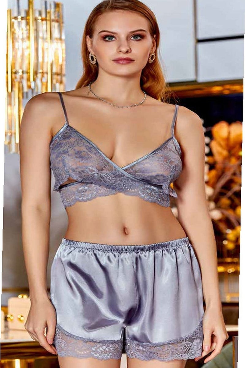 Jeremi Set of 4 with Satin Bustier - Image 3