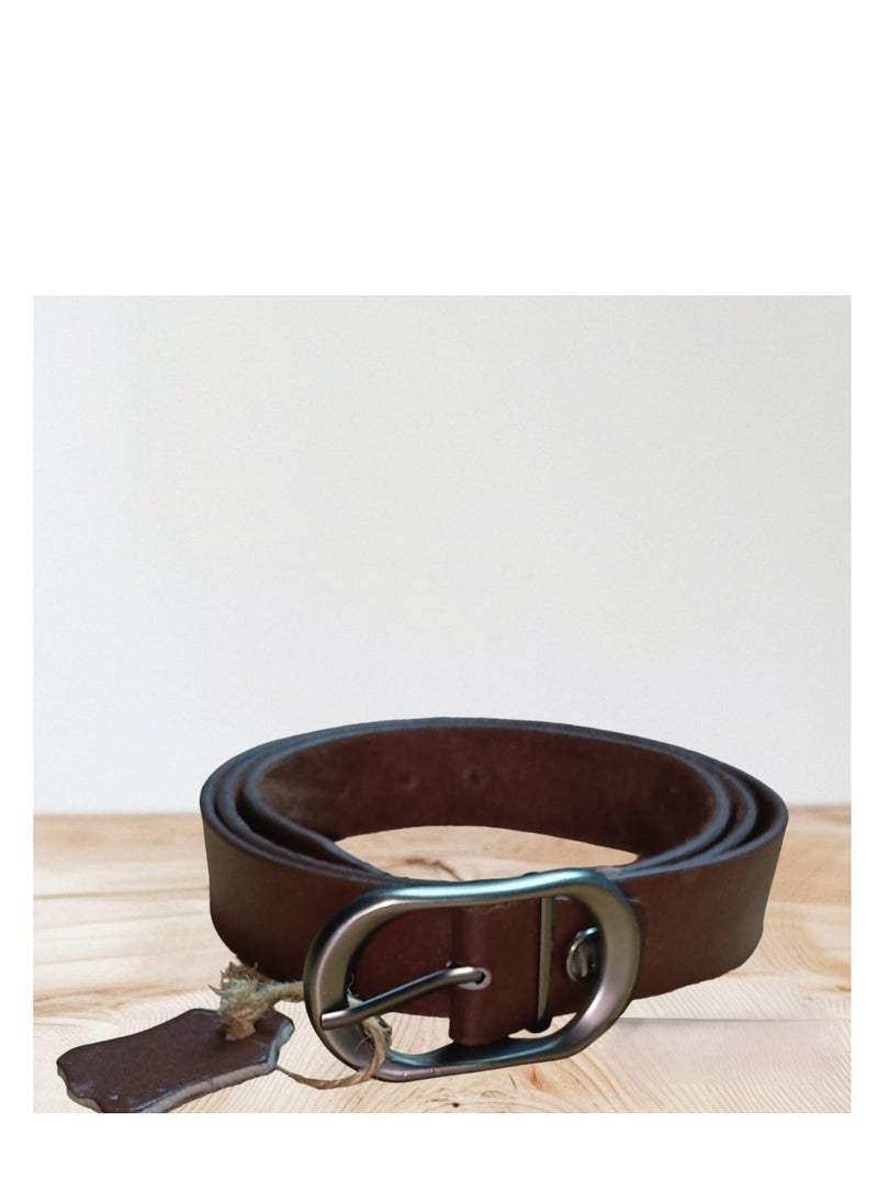 Generic - Men's Leather Belt  Elegant Design that Adds a Touch of Elegance to your Look -130CM - Image 1