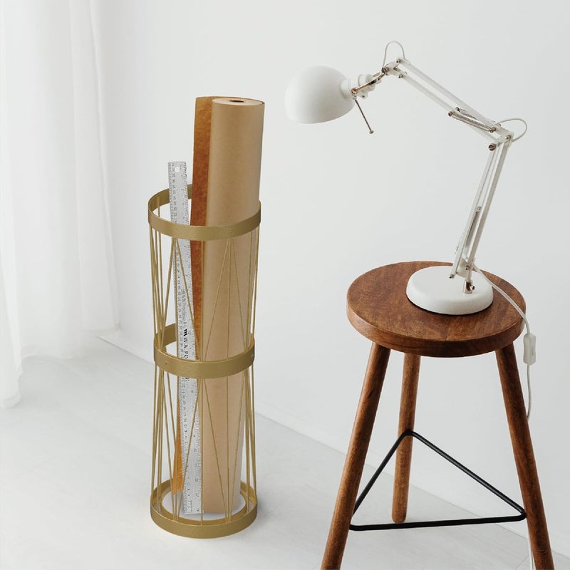 Mango Steam Pluvian Soakstone Umbrella Holder (Tall, Gold) - Image 5