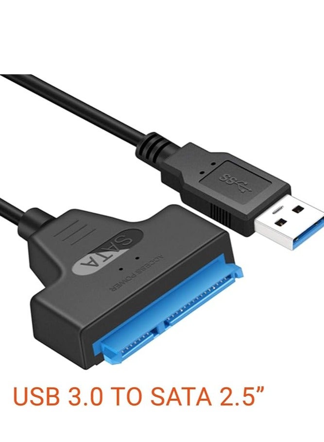 USB 3.0 Adapter 22 Pin to 2.5 Inch SATA Cable Connector Compatible with Hard Drive, SSD, SSD - Image 4
