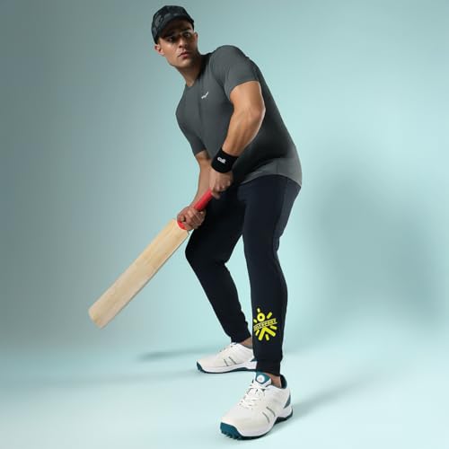 AVANT Men's Outfield Cricket Shoes - Anti Skid Shoes with Rubber Outsole,Lightweight and Durable, Comfortable Cushioning, Outdoor Shoes Ideal for Turf, Ground Surfaces (AVMSH199CL01UK10_White/Teal) - Image 5