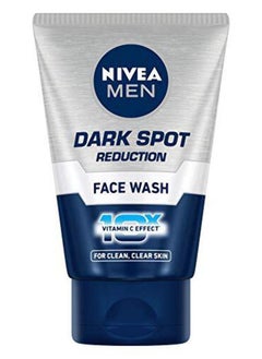 Nivea NIVEA MEN Dark Spot Reduction Face Wash 100g With Ginkgo and Ginseng Extracts for Clean Healthy and Clear Skin in Summer 10 X Vitamin C Effect for Radiant Skin For Dark Spot Reduction  - Image 1