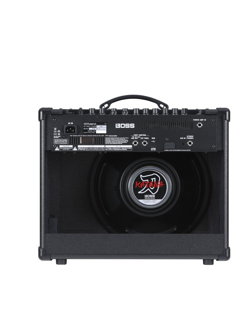 BOSS BOSS Katana-50 Gen 3 50W 1x12" Combo Modeling Guitar Amplifier - Image 4