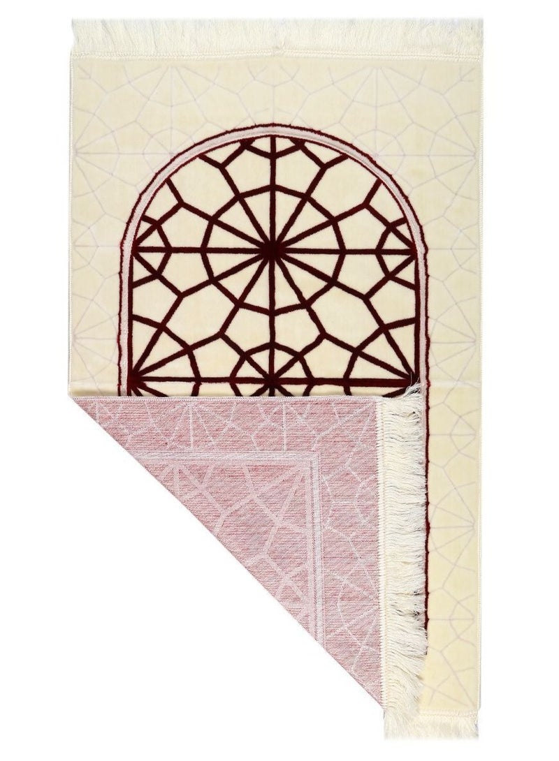 Manasek Mosaic Prayer Mat with Bag - Image 2