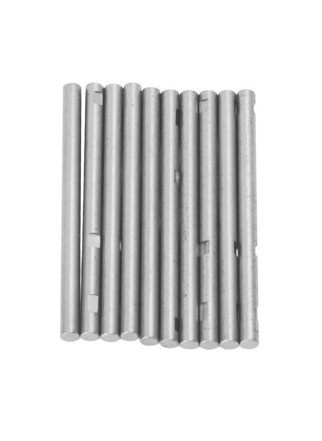 Thoraya 10pcs RC Motor Rod Shaft Silver Stainless Steel 4mm Diameter 60mm Length Brushless Motor Shaft with 3 Flat Positions for RC Car  - Image 4