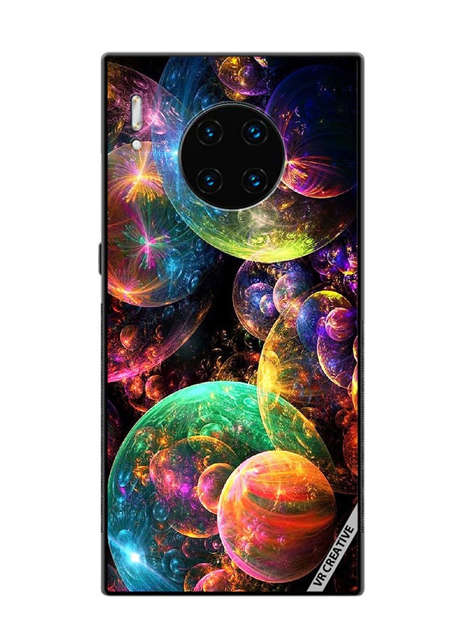VR CREATIVE Protective Case Cover For Huawei Mate 30 Pro Galaxy Design Multicolour - Image 1