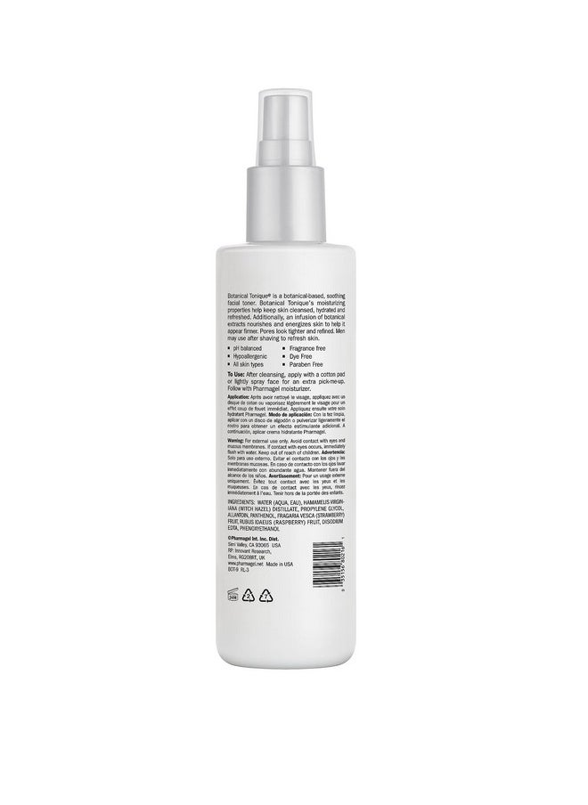 Pharmagel Pharmagel Botanical Tonique Facial Toner for All Skin Types | Tone Skin & Pore Minimizer | Refreshing and pH Balancing | Face Moisturizer Toner - 8.5 fl. oz.  - Image 2