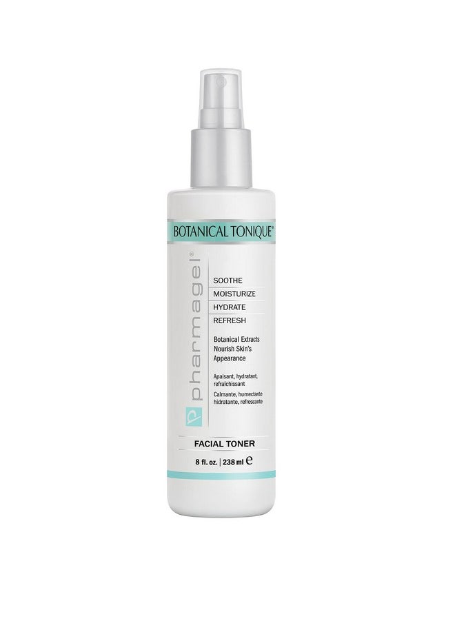 Pharmagel Pharmagel Botanical Tonique Facial Toner for All Skin Types | Tone Skin & Pore Minimizer | Refreshing and pH Balancing | Face Moisturizer Toner - 8.5 fl. oz.  - Image 1