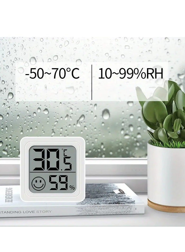 1pc Hygrometer Home Baby Room Dry And Wet Cooling And Heating Thermometer Car Temperature And Humidity Simple Mini Electronic Hygrometer - Image 2