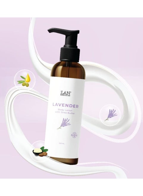 Lavender & Shea Butter Natural Lotion 250 ml