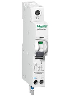 Schneider Breaker Acti9 iC60_ iC60H - earth leakage circuit breaker - 1P + N - C curve - 10 A - 30 mA - 240 V_ [A9D14810]