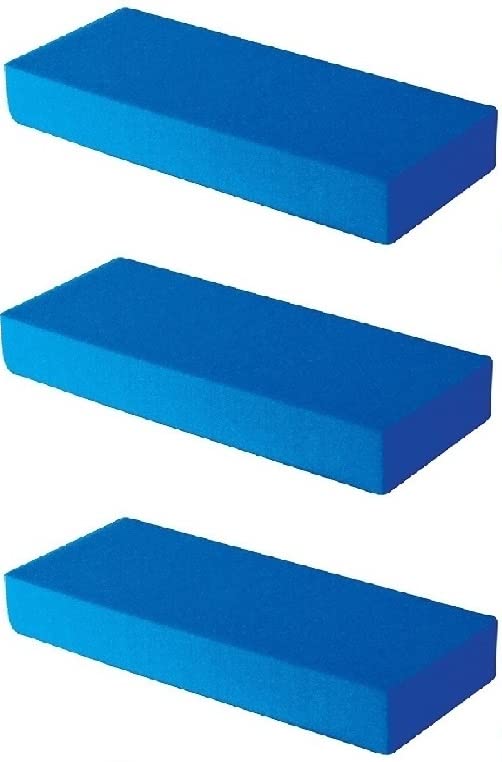 Nimbose Magic Sponge for Kitchen Cleaning, PVA Absorbent Washing Blocks for Cars, Windows, Floors, Desks & Other Multifunction Household Cleaning, Mixed Colors (Big Size, Pack of 3) - Image 1