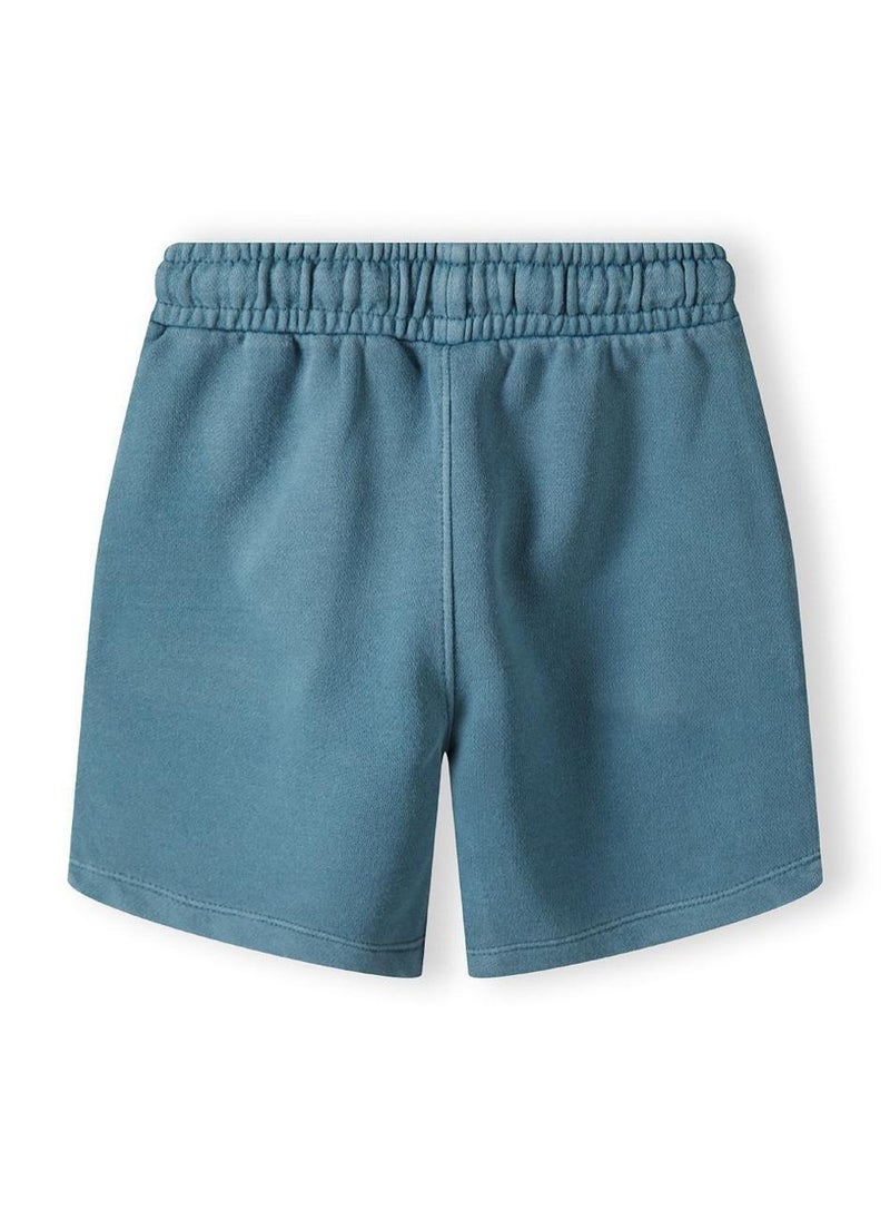 Boy’s Two-Piece Set with Printed T-Shirt and Shorts