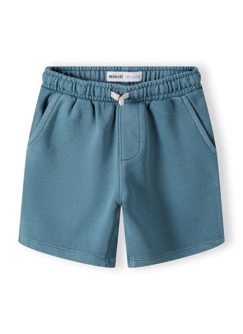 Boy’s Two-Piece Set with Printed T-Shirt and Shorts