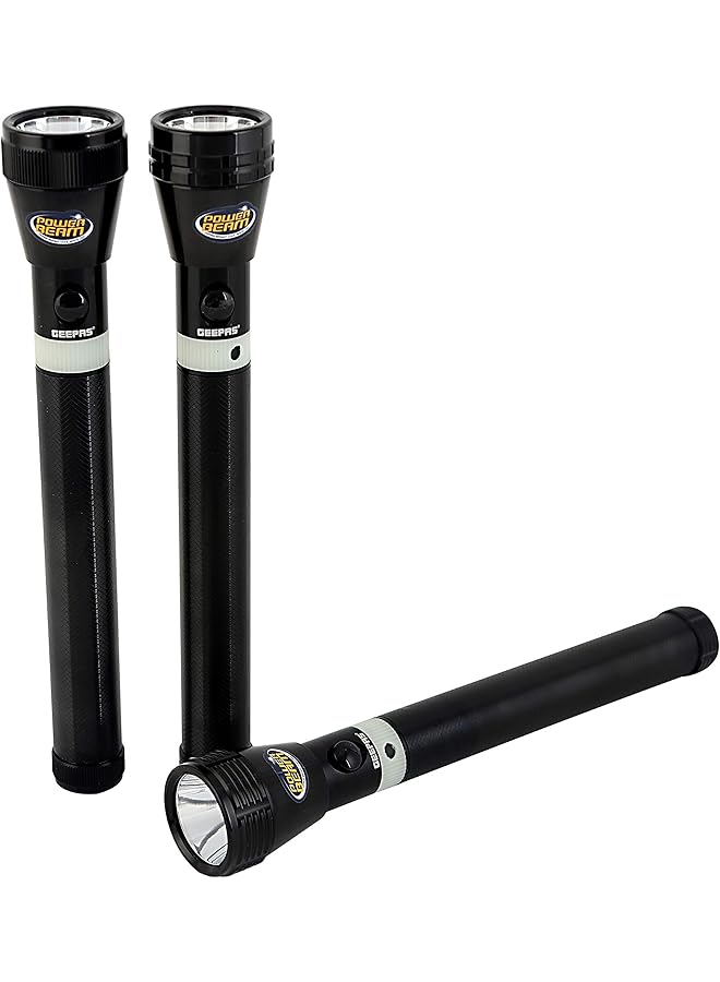 GEEPAS 3 Rechargeable Led Flashlight (Gfl4622) - Image 3