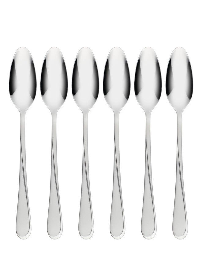 Cambridge Silverware Set, Gravity Sand Little Teaspoons, Set Of 6, Service For 6, 18/0 Stainless Steel, Dishwasher Safe, Flatware Utensils, Spoons Silverware, Home, Kitchen And Dining(Silver, 6 Piece) - Image 1