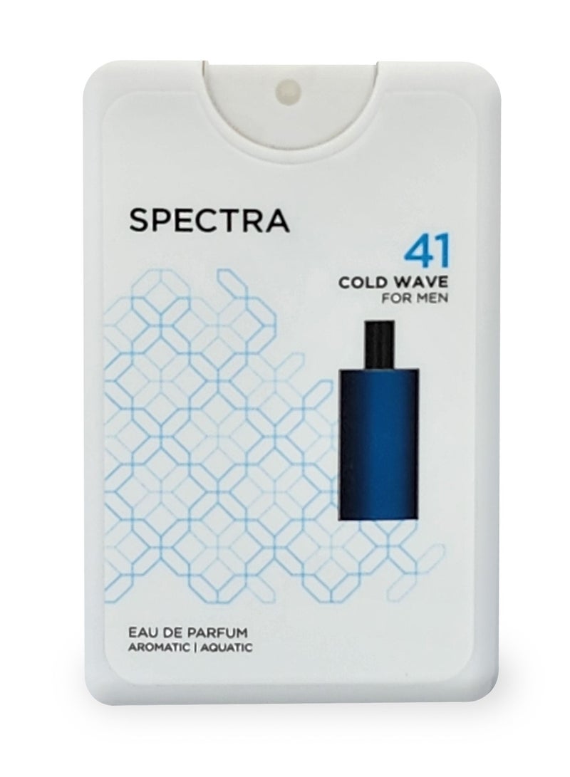 Pocket 041 Cold Wave Eau De Parfum For Men - 18ml