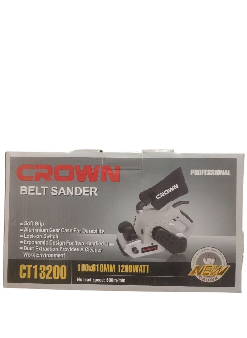CROWN Belt Sander 1200w-100*610MM-CT13200 - Image 2