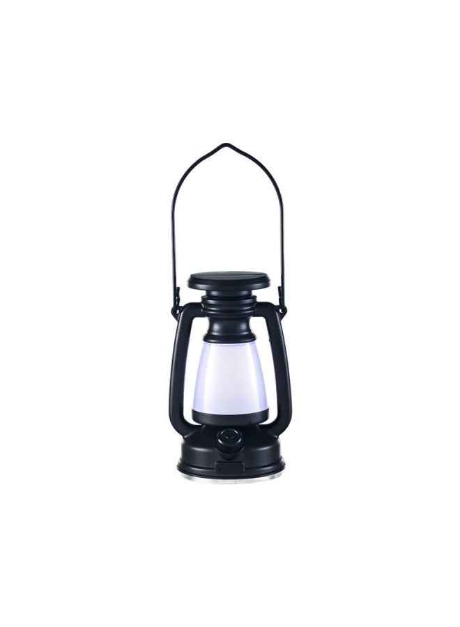 Taili Camping Light Long Battery Life Stepless Dimming Rechargeable Emergency Portable Outdoor Tent Hanging Light Adjustable Waterproof Black - Image 1