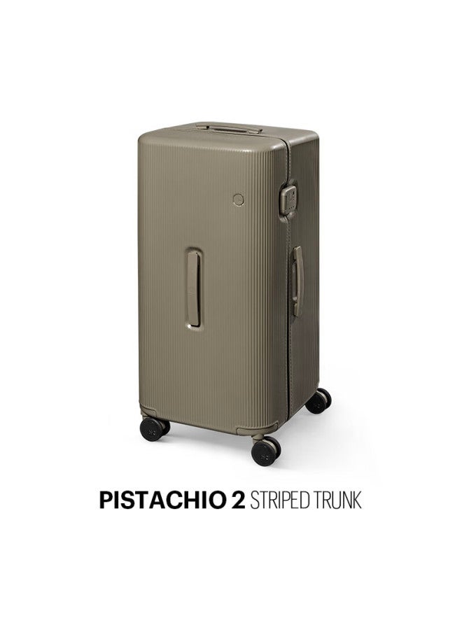 Ito Luggage Pistachio2 Large Capacity 30-inch Plain Grey Suitcase For Men And Women - Image 1