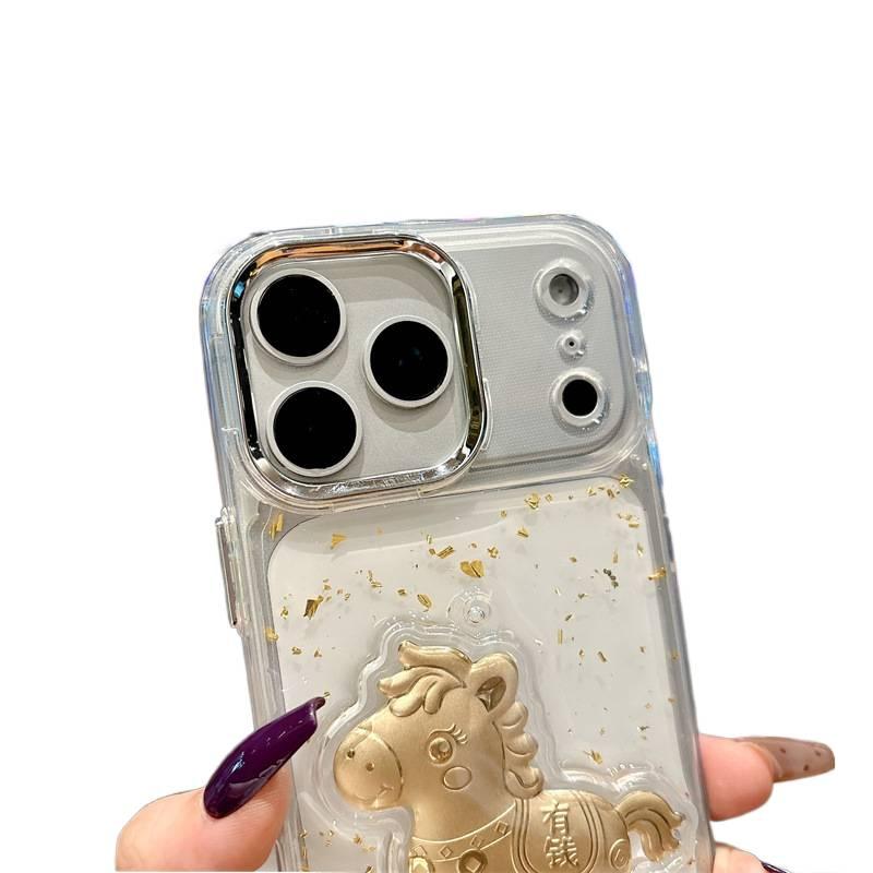 غطاء واقي، مقاوم للصدمات لـ iPhone 16 / 16 Plus / 16 Pro / 16 Pro Max، تشطيب راتنج , حماية من السقوط، Acrylic من الأكريليك للتنقل اليومي سهل التخزين سهل الحمل - Image 5