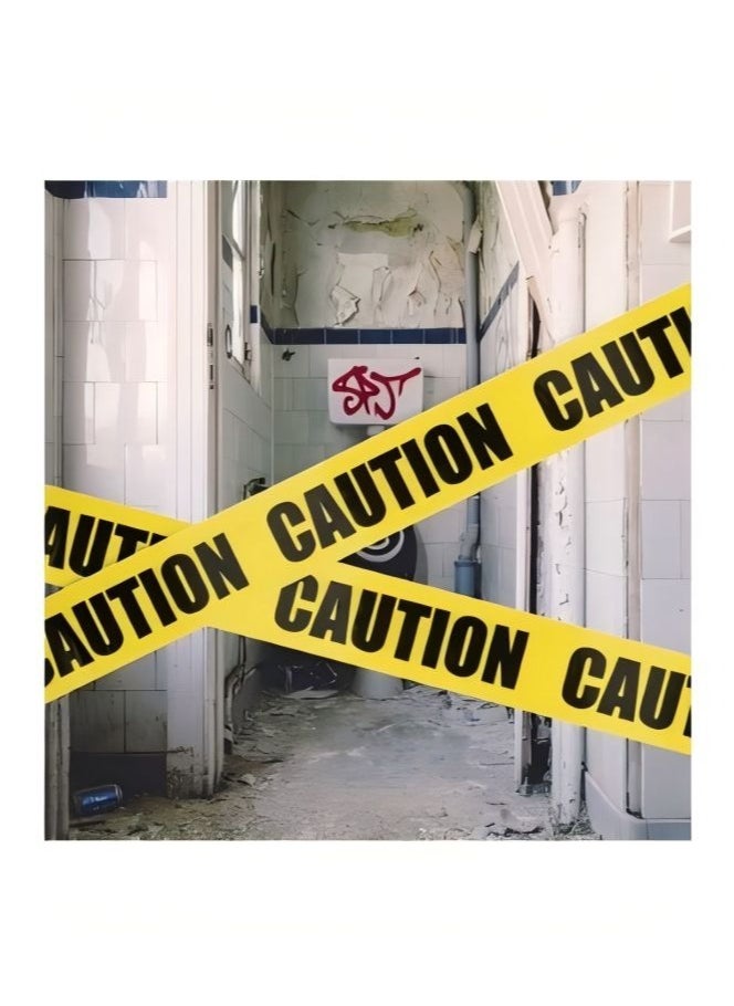 NIBEMINENT Warning Tape Self Adhesive - Caution  - Image 5