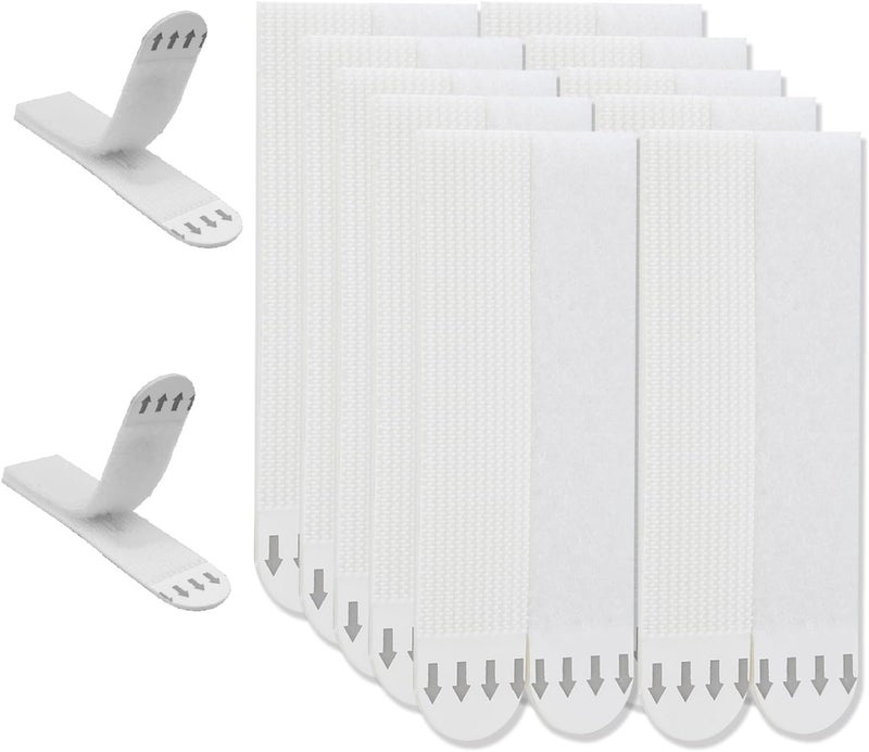 Gidse Large Picture Hanging Strips Heavy Duty, 16-Pairs(32 Strips) Sticky Picture Hangers for Walls No Damage Wall Picture Hangers Without Nails Refill Adhesive Poster Strips - Image 1
