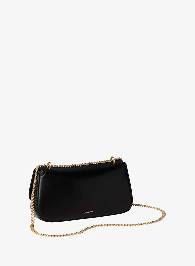 Calvin Klein Monogram Chain Strap Convertible Crossbody Bag