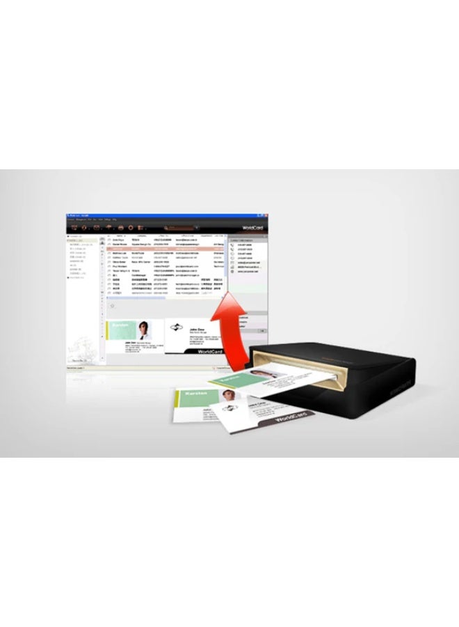 بن باور ماسح ضوئي لكروت العمل والبطاقات PenPower WorldCard Pro | دقة 600 DPI، متوافق مع ويندوز وماك - Image 5