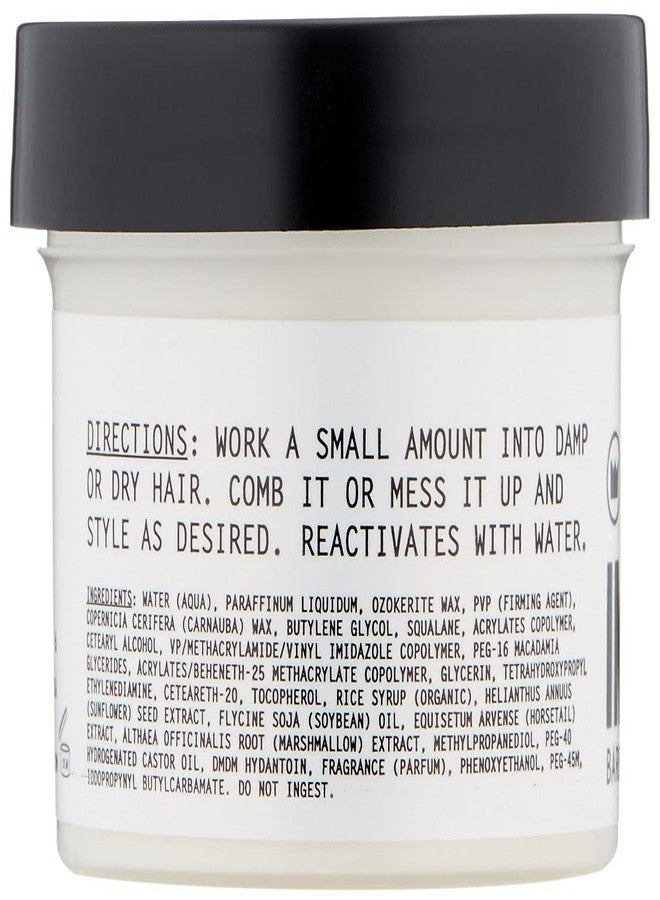 Imperial Barber Grade Products Matte Pomade Paste - Light-Medium Hold, Natural, No-Shine Finish, Non-Greasy, Add Volume - 2 oz - Image 2