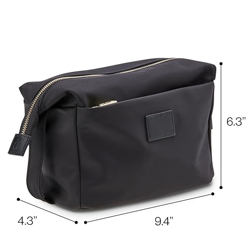 ETOILE - Jet Setter Travel Case Black Soft Flexible and Foldable Makeup Cosmetic Travel Bag - Image 4