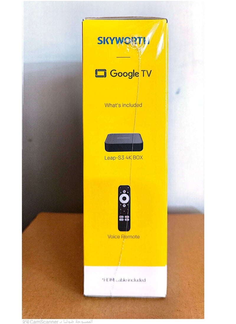 Skyworth - Skyworth  Google  TV  Box - Leap-S3 - 4K UHD Streaming  Box - Image 1