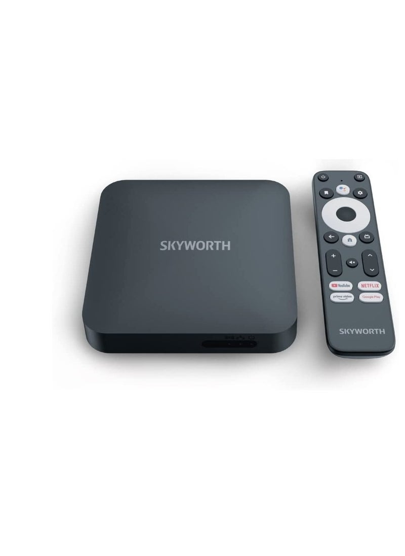 Skyworth - Skyworth  Google  TV  Box - Leap-S3 - 4K UHD Streaming  Box - Image 1