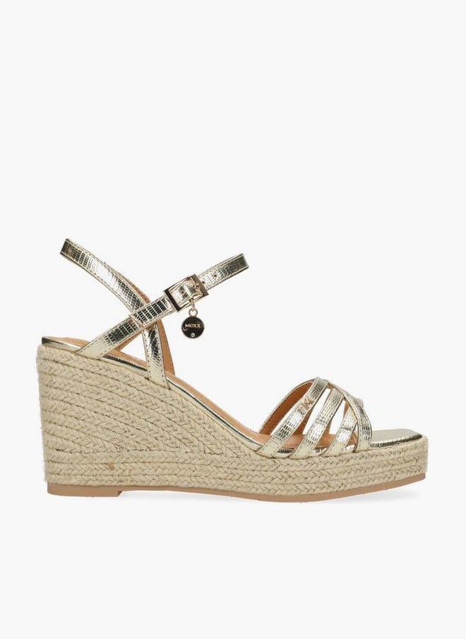 MEXX Women Noemi Pakina Wedge Heel Espadrille Sandals - Image 1