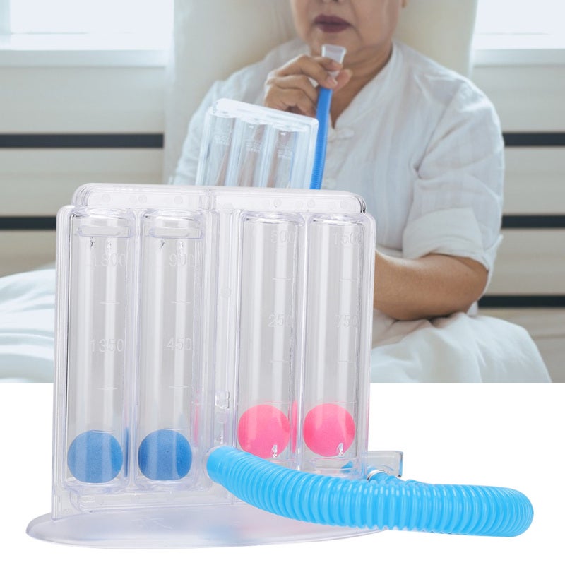 Incentive Spirometer: PE Ergonomic Mouthpiece, Bend-Resistant Pipeline, Bottom Filter - Thickened Reinforced Body, Breath Training Device for Post Surgery Recovery, COPD Patients, Home Respiratory The - Image 4
