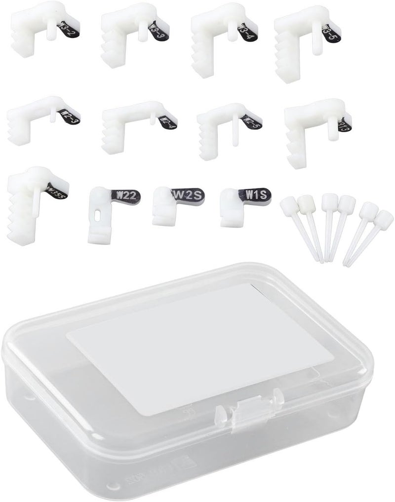 12Pcs Hard Drive Replacement Head Tool, Head Replacement Tool, ABS Head Ci for Data Ry, Repaiith Fixed Nails and STO Compatible - Image 1