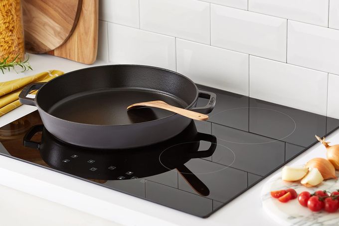 STAUB Cast Iron 13-Inch Double Handle Fry Pan Matte Black, Made In France - Image 5