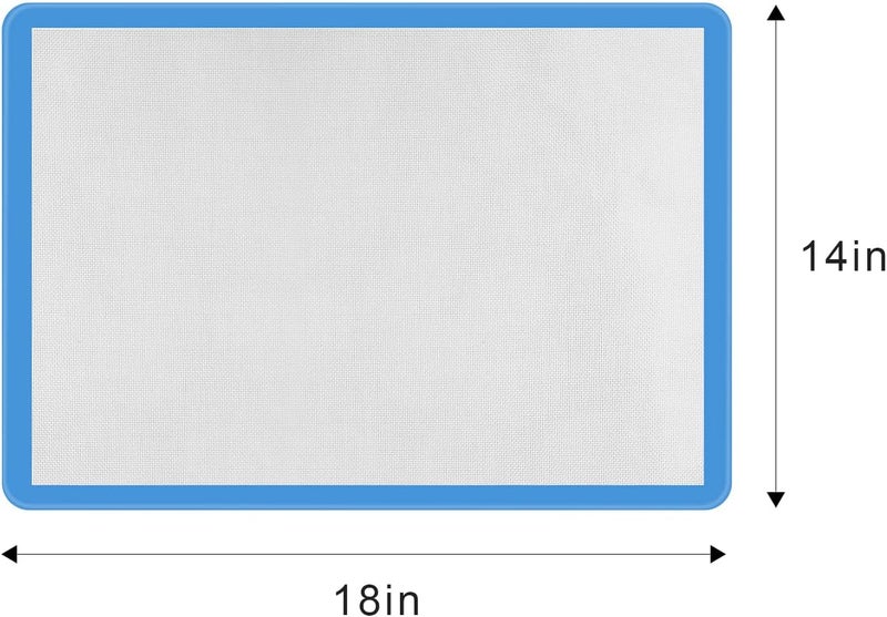 FCENDS Applique Mat(14" x 18"), Silicone Fusing Mat for Applique and Arts Crafts Creation, Quilter Appli-Fuse Mat, Including Non-Stick Pressing Sheet for Heat Press and Silicone Iron Rest Pad (14"x18") - Image 4