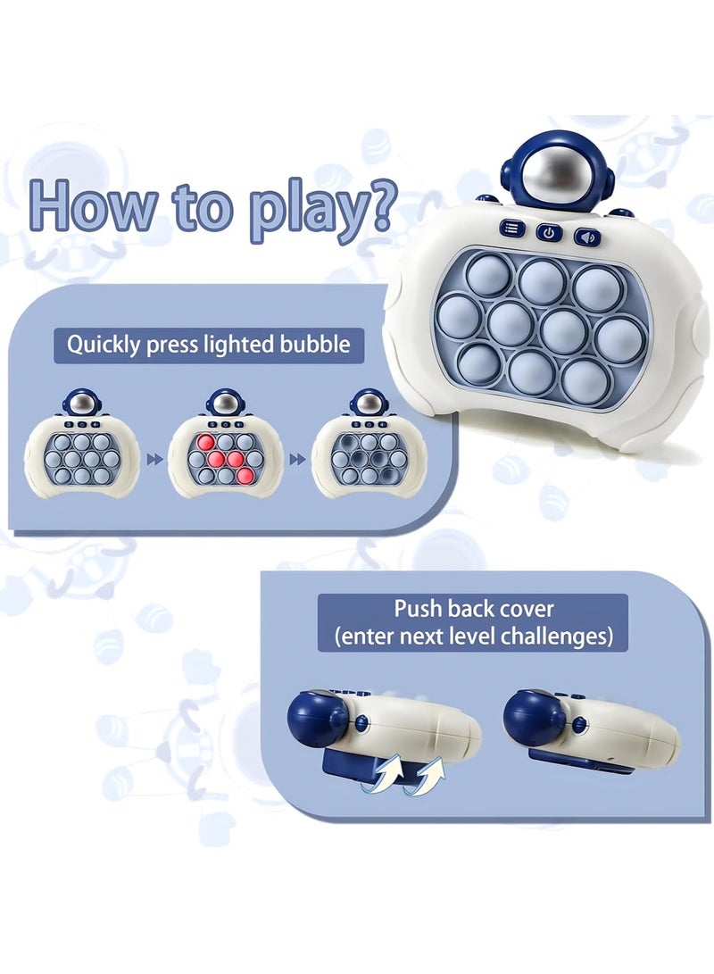 Light Up Pop Pro Game, Pop Fidget Game Toys, Breakthrough Educational Game, Sensory Toy, Stress Relief Cool Stuff, Quick Push Game Console, Multiple Game Modes, Perfect Toy for Kids Ages 3+