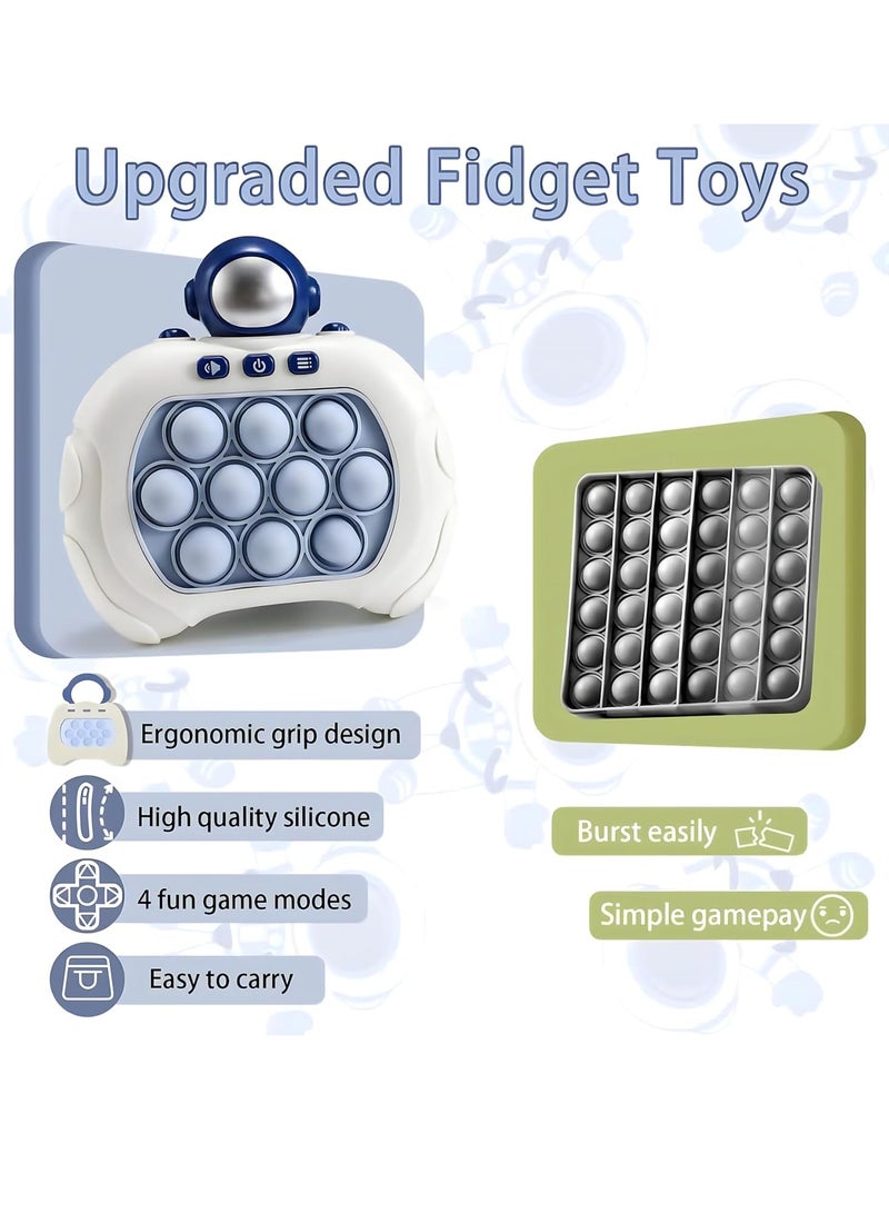Light Up Pop Pro Game, Pop Fidget Game Toys, Breakthrough Educational Game, Sensory Toy, Stress Relief Cool Stuff, Quick Push Game Console, Multiple Game Modes, Perfect Toy for Kids Ages 3+