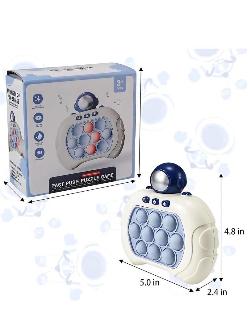 Light Up Pop Pro Game, Pop Fidget Game Toys, Breakthrough Educational Game, Sensory Toy, Stress Relief Cool Stuff, Quick Push Game Console, Multiple Game Modes, Perfect Toy for Kids Ages 3+