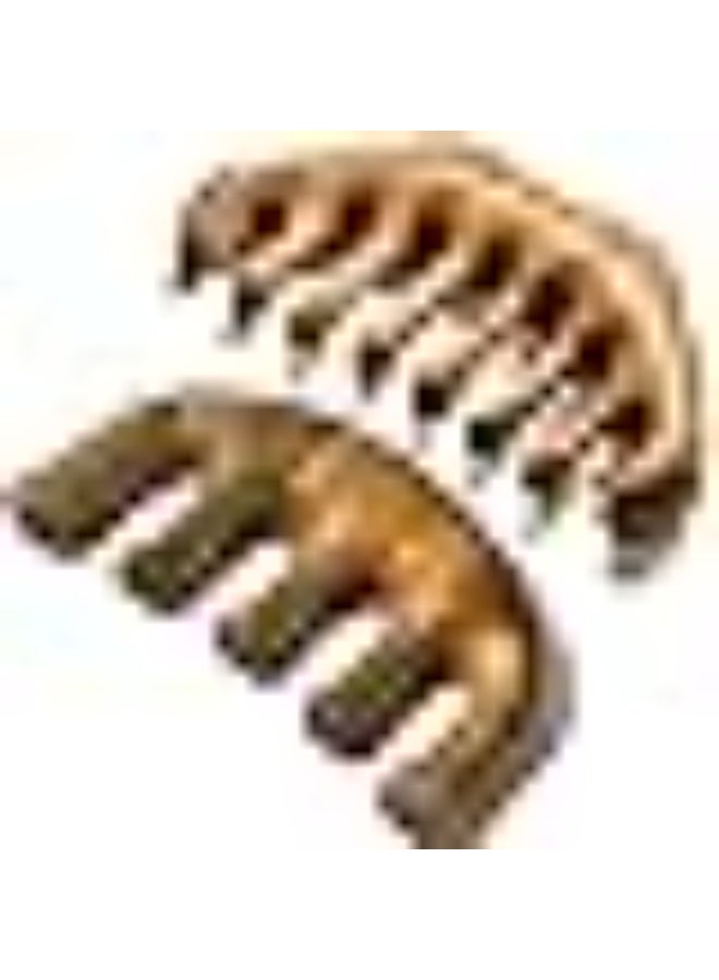 Hair Comb Wooden Comb Scalp Massager Hair Growth Loc Comb Massage Comb Green Sandalwood Comb Gift for Women Men - Image 2