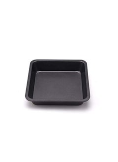 erorex 8-Inch Chef's Classic Nonstick Bakeware Square Cake Pan, Roasting Pan & Brownie Pan(Black)  - Image 1