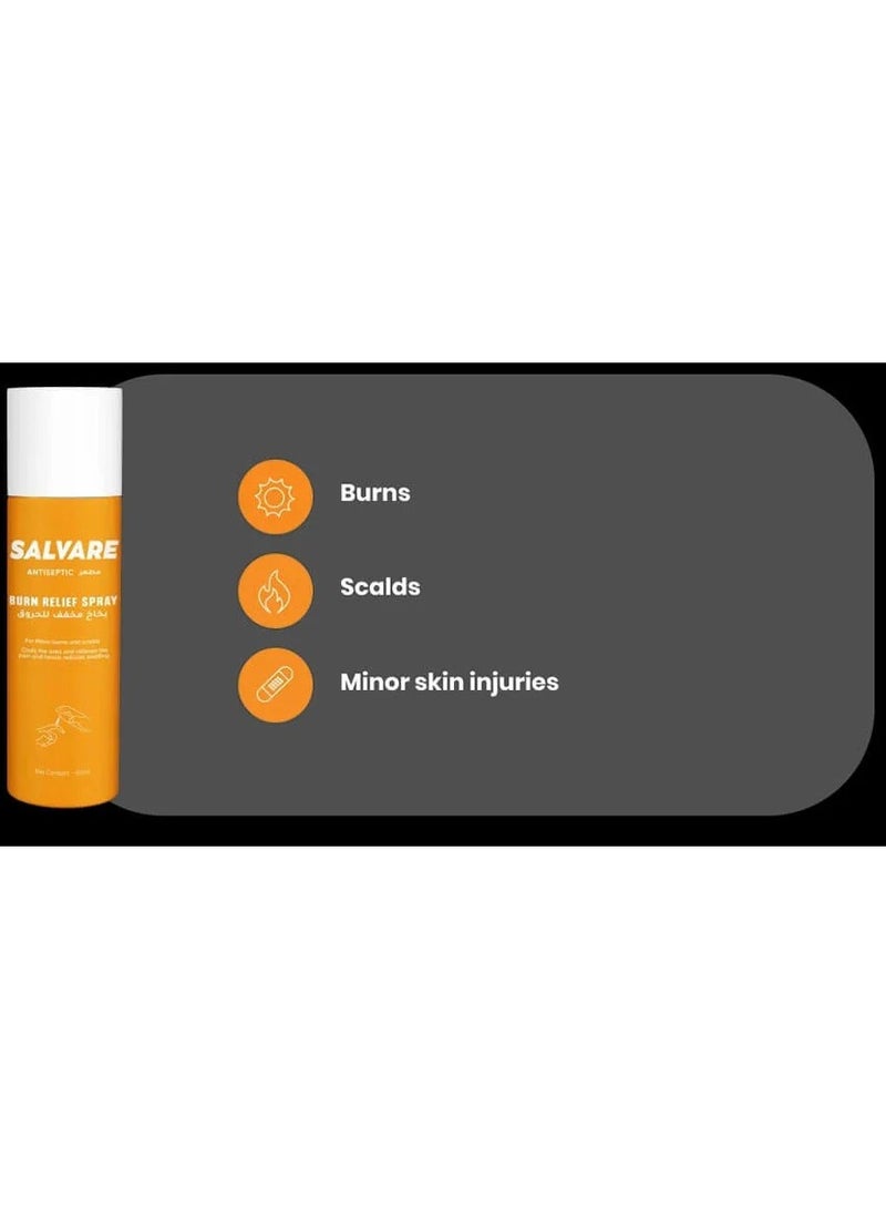 SALVARE Antiseptic Burn Relief Spray 50 ML - Image 2