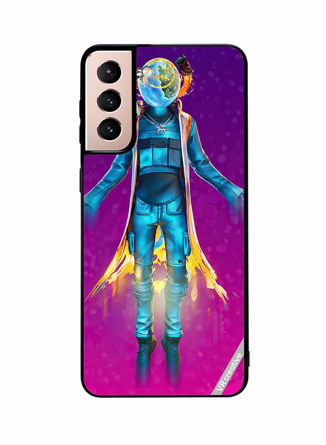 VR CREATIVE Protective Case Cover For Samsung Galaxy S21 5G Fortnite Design Multicolour - Image 1