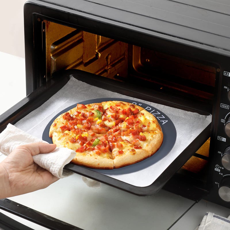 GUANCI Silicone Baking Mat Set of 4, GUANCI Grade Food Baking mats Non-Stick Reusable Pizza Bakeware Mat for Making Macaroon, Pizza, Cookie, Pastry, Bread, Bun(Grey) - Image 5